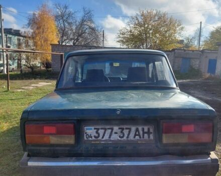 Зеленый ВАЗ 2107, объемом двигателя 1.5 л и пробегом 250 тыс. км за 716 $, фото 2 на Automoto.ua