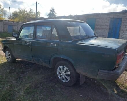 Зеленый ВАЗ 2107, объемом двигателя 1.5 л и пробегом 250 тыс. км за 716 $, фото 3 на Automoto.ua