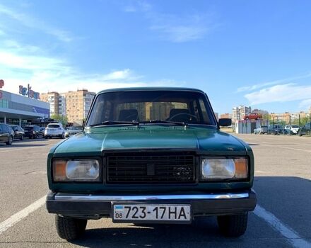 Зеленый ВАЗ 2107, объемом двигателя 1.3 л и пробегом 83 тыс. км за 850 $, фото 7 на Automoto.ua