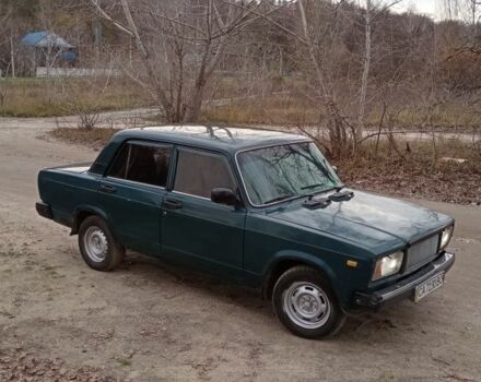 Зеленый ВАЗ 2107, объемом двигателя 1.5 л и пробегом 89 тыс. км за 714 $, фото 1 на Automoto.ua