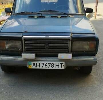 Зеленый ВАЗ 2107, объемом двигателя 1.5 л и пробегом 135 тыс. км за 500 $, фото 4 на Automoto.ua