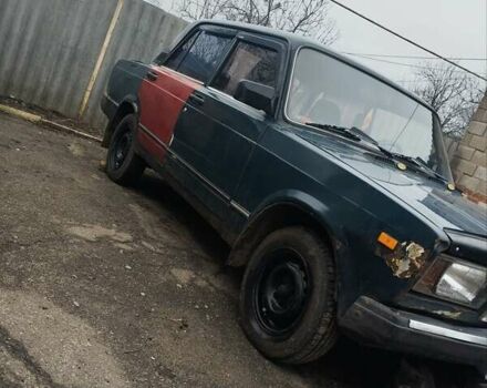 Зеленый ВАЗ 2107, объемом двигателя 1.45 л и пробегом 773 тыс. км за 590 $, фото 4 на Automoto.ua