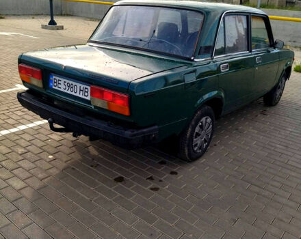 Зеленый ВАЗ 2107, объемом двигателя 1.5 л и пробегом 100 тыс. км за 900 $, фото 7 на Automoto.ua