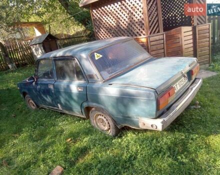 Зеленый ВАЗ 2107, объемом двигателя 1.5 л и пробегом 150 тыс. км за 533 $, фото 3 на Automoto.ua