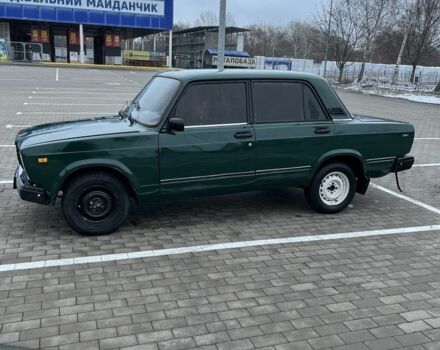 Зеленый ВАЗ 2107, объемом двигателя 1.5 л и пробегом 82 тыс. км за 900 $, фото 2 на Automoto.ua