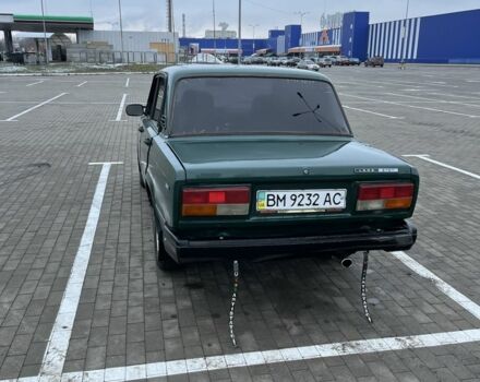 Зеленый ВАЗ 2107, объемом двигателя 1.5 л и пробегом 82 тыс. км за 900 $, фото 4 на Automoto.ua