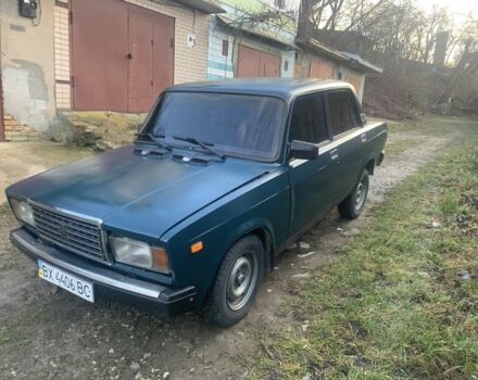Зеленый ВАЗ 2107, объемом двигателя 0 л и пробегом 90 тыс. км за 592 $, фото 2 на Automoto.ua