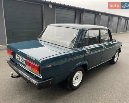 Зеленый ВАЗ 2107, объемом двигателя 1.5 л и пробегом 57 тыс. км за 2200 $, фото 5 на Automoto.ua