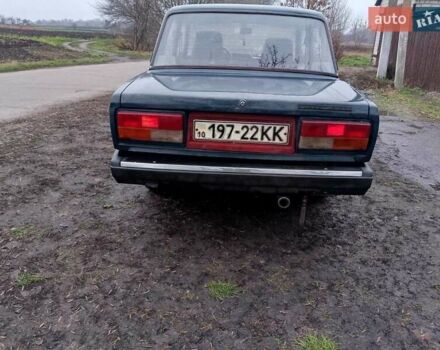 Зеленый ВАЗ 2107, объемом двигателя 1.5 л и пробегом 551 тыс. км за 750 $, фото 3 на Automoto.ua