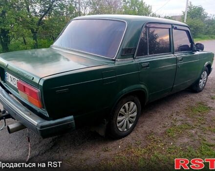 Зеленый ВАЗ 2107, объемом двигателя 1.5 л и пробегом 0 тыс. км за 750 $, фото 1 на Automoto.ua