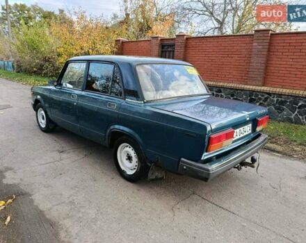 Зеленый ВАЗ 2107, объемом двигателя 1.45 л и пробегом 210 тыс. км за 900 $, фото 10 на Automoto.ua