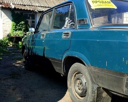 Зеленый ВАЗ 2107, объемом двигателя 1.5 л и пробегом 100 тыс. км за 800 $, фото 2 на Automoto.ua