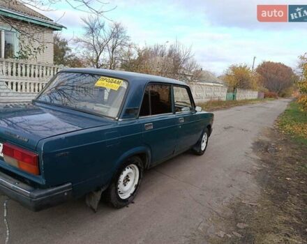 Зеленый ВАЗ 2107, объемом двигателя 1.45 л и пробегом 210 тыс. км за 900 $, фото 7 на Automoto.ua