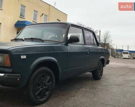 Зеленый ВАЗ 2107, объемом двигателя 1.5 л и пробегом 67 тыс. км за 1550 $, фото 3 на Automoto.ua