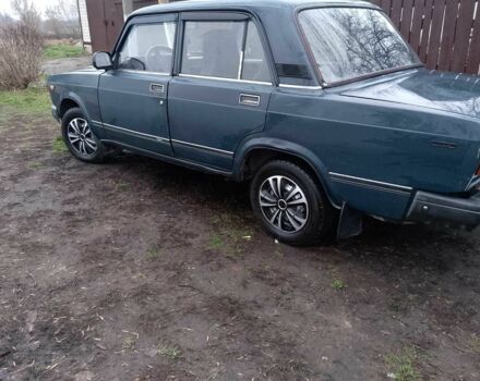 Зелений ВАЗ 2107, об'ємом двигуна 1.5 л та пробігом 551 тис. км за 750 $, фото 3 на Automoto.ua