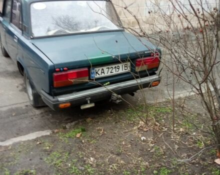 Зеленый ВАЗ 2107, объемом двигателя 1.5 л и пробегом 1 тыс. км за 500 $, фото 2 на Automoto.ua