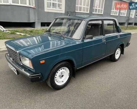 Зеленый ВАЗ 2107, объемом двигателя 1.5 л и пробегом 57 тыс. км за 2200 $, фото 1 на Automoto.ua