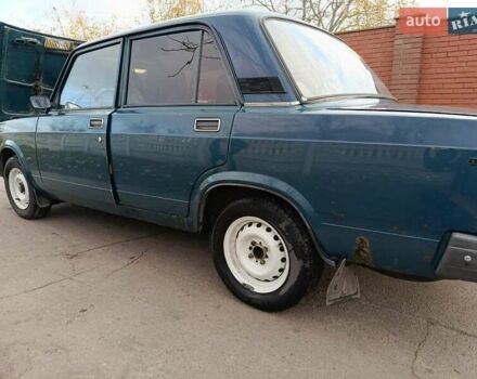 Зеленый ВАЗ 2107, объемом двигателя 1.45 л и пробегом 210 тыс. км за 900 $, фото 1 на Automoto.ua