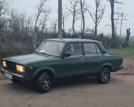Зеленый ВАЗ 2107, объемом двигателя 1.5 л и пробегом 170 тыс. км за 950 $, фото 1 на Automoto.ua