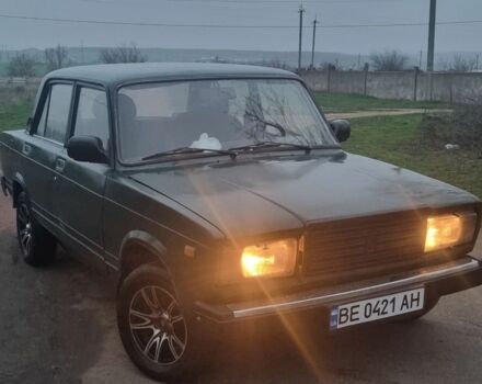 Зеленый ВАЗ 2107, объемом двигателя 1.5 л и пробегом 170 тыс. км за 950 $, фото 3 на Automoto.ua