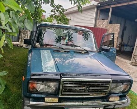 Зеленый ВАЗ 2107, объемом двигателя 1.45 л и пробегом 74 тыс. км за 1100 $, фото 1 на Automoto.ua