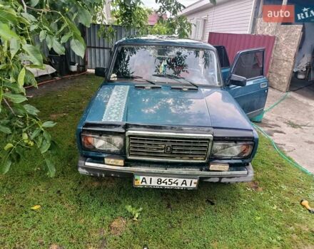 Зеленый ВАЗ 2107, объемом двигателя 1.45 л и пробегом 74 тыс. км за 1100 $, фото 2 на Automoto.ua