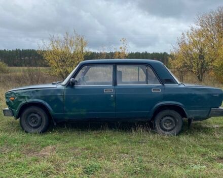 Зеленый ВАЗ 2107, объемом двигателя 1.5 л и пробегом 67 тыс. км за 1050 $, фото 2 на Automoto.ua