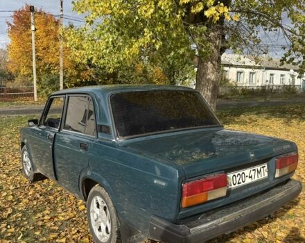Зеленый ВАЗ 2107, объемом двигателя 1.5 л и пробегом 150 тыс. км за 750 $, фото 2 на Automoto.ua