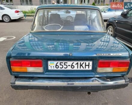 Зеленый ВАЗ 2107, объемом двигателя 1.5 л и пробегом 94 тыс. км за 800 $, фото 1 на Automoto.ua