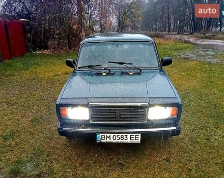 Зеленый ВАЗ 2107, объемом двигателя 1.5 л и пробегом 400 тыс. км за 1200 $, фото 2 на Automoto.ua