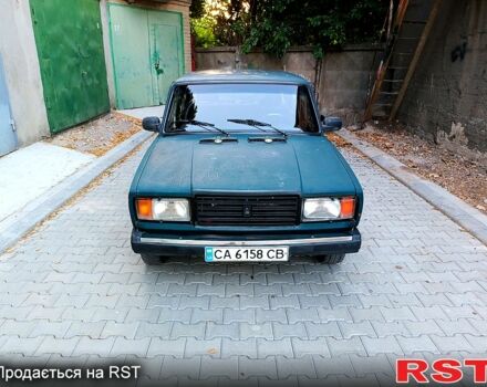 Зеленый ВАЗ 2107, объемом двигателя 1.5 л и пробегом 0 тыс. км за 600 $, фото 1 на Automoto.ua