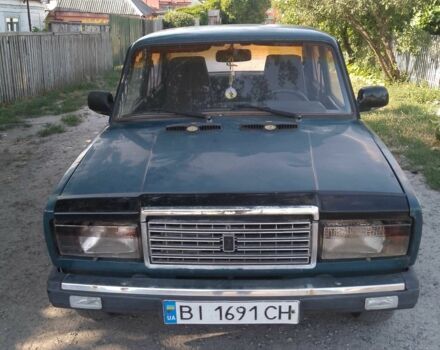 Зелений ВАЗ 2107, об'ємом двигуна 1.5 л та пробігом 1 тис. км за 404 $, фото 1 на Automoto.ua