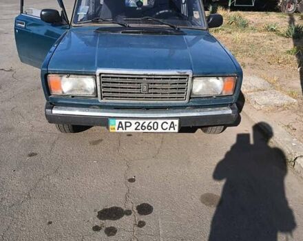 Зеленый ВАЗ 2107, объемом двигателя 1.5 л и пробегом 105 тыс. км за 1300 $, фото 4 на Automoto.ua