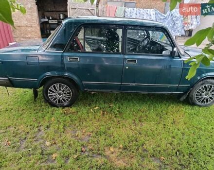 Зеленый ВАЗ 2107, объемом двигателя 1.45 л и пробегом 74 тыс. км за 1100 $, фото 5 на Automoto.ua