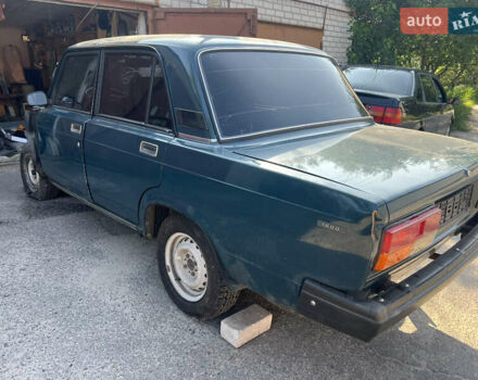 Зеленый ВАЗ 2107, объемом двигателя 1.57 л и пробегом 75 тыс. км за 900 $, фото 3 на Automoto.ua