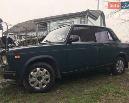 Зелений ВАЗ 2107, об'ємом двигуна 1.45 л та пробігом 197 тис. км за 1350 $, фото 5 на Automoto.ua