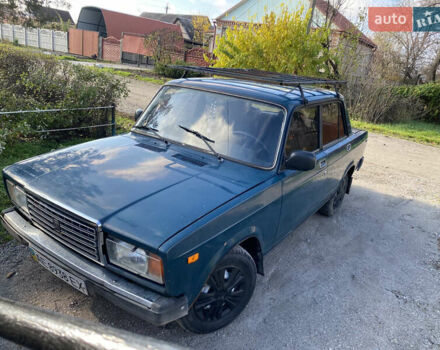 Зеленый ВАЗ 2107, объемом двигателя 1.5 л и пробегом 96 тыс. км за 1000 $, фото 4 на Automoto.ua