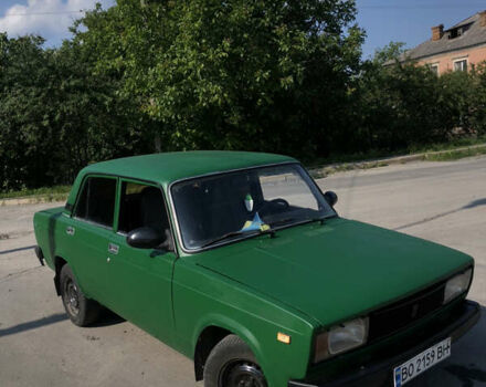Зеленый ВАЗ 2107, объемом двигателя 1.45 л и пробегом 50 тыс. км за 700 $, фото 1 на Automoto.ua
