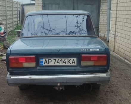 Зеленый ВАЗ 2107, объемом двигателя 1.6 л и пробегом 30 тыс. км за 473 $, фото 1 на Automoto.ua