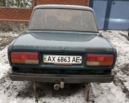 Зеленый ВАЗ 2107, объемом двигателя 1.5 л и пробегом 85 тыс. км за 650 $, фото 2 на Automoto.ua