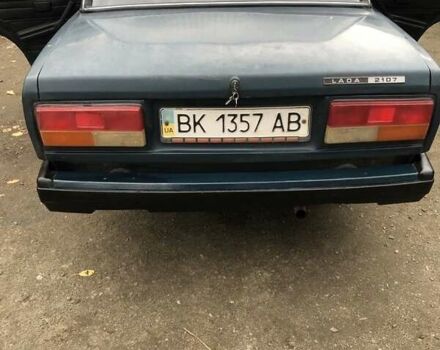 Зеленый ВАЗ 2107, объемом двигателя 1.5 л и пробегом 120 тыс. км за 650 $, фото 15 на Automoto.ua