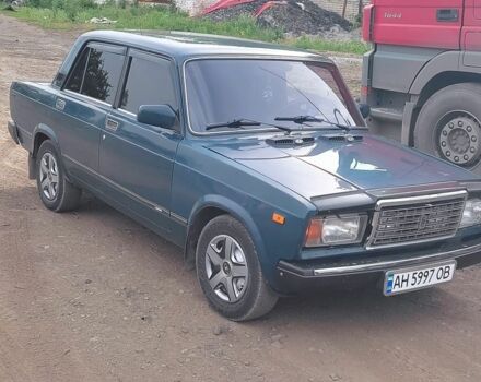 Зеленый ВАЗ 2107, объемом двигателя 1.5 л и пробегом 110 тыс. км за 75000 $, фото 1 на Automoto.ua