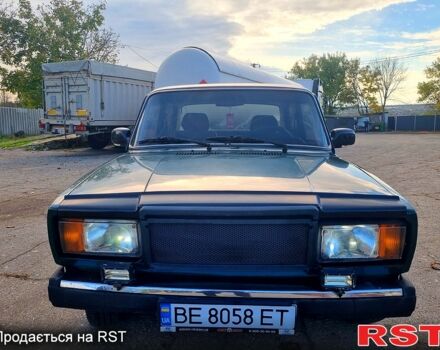 ВАЗ 2107 2002 в Баштанке на Automoto.ua Зеленый ВАЗ 2107, объемом двигателя 1.5 л и пробегом 140 тыс. км за 1100 $, фото 4 на Automoto.ua