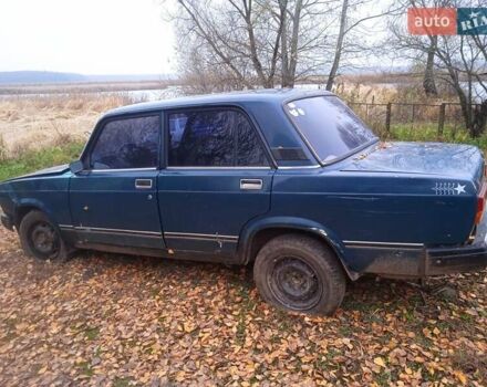 Зеленый ВАЗ 2107, объемом двигателя 1.57 л и пробегом 325 тыс. км за 350 $, фото 1 на Automoto.ua