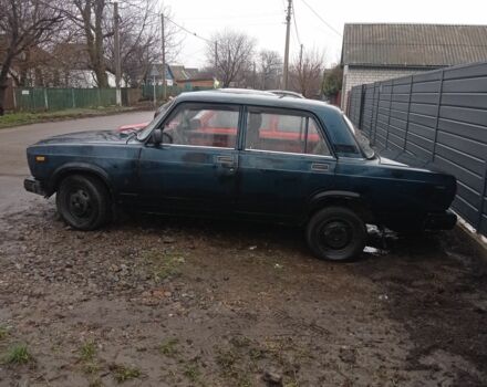 Зеленый ВАЗ 2107, объемом двигателя 1.6 л и пробегом 875 тыс. км за 650 $, фото 4 на Automoto.ua