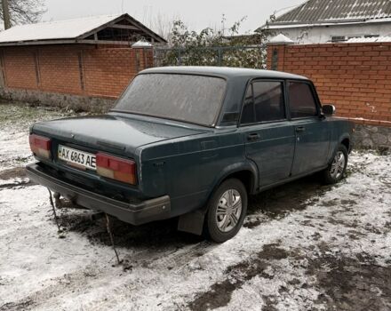 Зеленый ВАЗ 2107, объемом двигателя 1.5 л и пробегом 85 тыс. км за 650 $, фото 1 на Automoto.ua