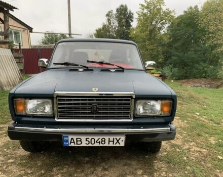 Зеленый ВАЗ 2107, объемом двигателя 1.5 л и пробегом 230 тыс. км за 1300 $, фото 2 на Automoto.ua