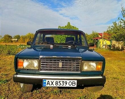 Зелений ВАЗ 2107, об'ємом двигуна 1.5 л та пробігом 92 тис. км за 1014 $, фото 1 на Automoto.ua