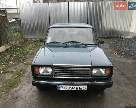 Зелений ВАЗ 2107, об'ємом двигуна 1.5 л та пробігом 130 тис. км за 1450 $, фото 2 на Automoto.ua