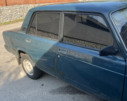 Зеленый ВАЗ 2107, объемом двигателя 1.57 л и пробегом 75 тыс. км за 900 $, фото 1 на Automoto.ua